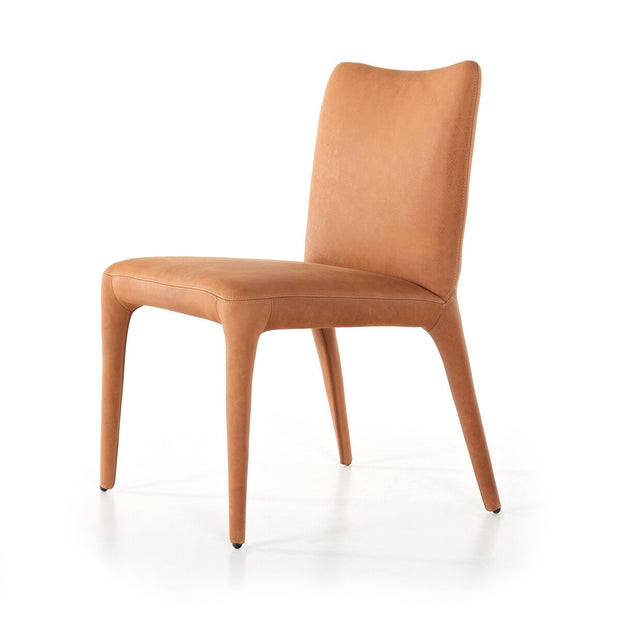 Four Hands Monza Dining Chair ~ Heritage Camel Top Grain Leather