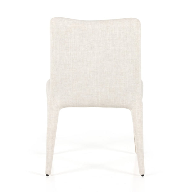 Four Hands Monza Dining Chair ~ Mixt Linen Natural Upholstered Performance Fabric