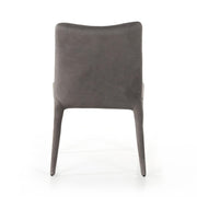 Four Hands Monza Dining Chair ~ Heritage Graphite Top Grain Leather