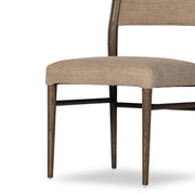 Four Hands Morena Dining Chair ~ Alcala Fawn Performance Fabric