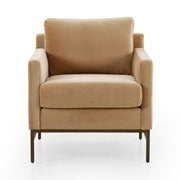 Four Hands Vanna Chair ~ Surrey Camel Upholstered Fabric