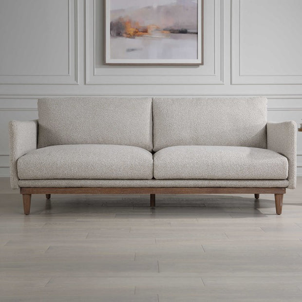 Uttermost Freefall Toasty Beige Unholstered Fabric Modern Sofa