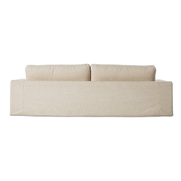 Four Hands Bloor Slipcovered Sofa 98” ~ Antwerp Natural Performance Fabric Slipcover