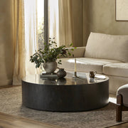 Four Hands Kramer Coffee Table ~ Natural Polished Bluestone