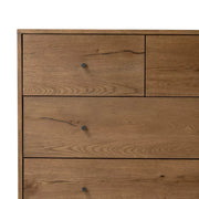 Four Hands Eaton 5 Drawer Dresser ~ Amber Oak Wood Finish