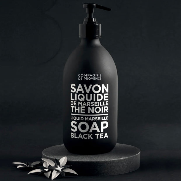 Compagnie de Provence Terra Savon Liquid Marseille Soap 16.7 fl. oz. ~ Black Tea