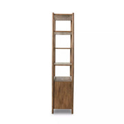 Four Hands Glenview Bookcase ~ Weathered Oak Finish