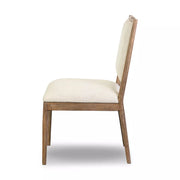 Four Hands Glenview Dining Chair ~ Essence Natural Fabric With Weathered Oak Finish
