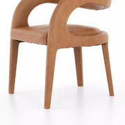 Four Hands Hawkins Dining Chair ~ Sonoma Butterscotch Top Grain Leather