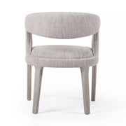 Four Hands Hawkins Dining Chair ~ Savile  Flannel Upholstered Performance Linen Blend Fabric