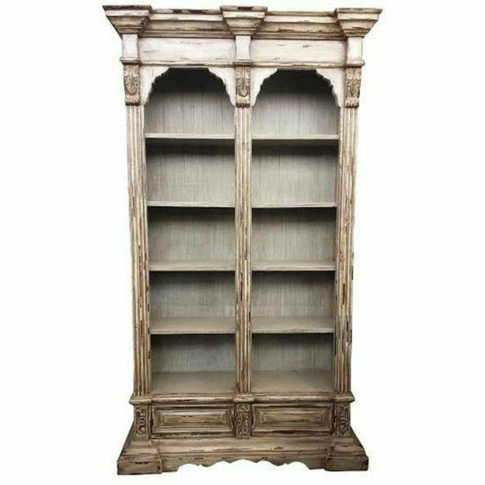 Peruvian Wood Alexander Bookcase | Casa Bonita wooden bookcase