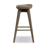 Four Hands Paramore Swivel Bar Stool ~ Brushed Shale Grey