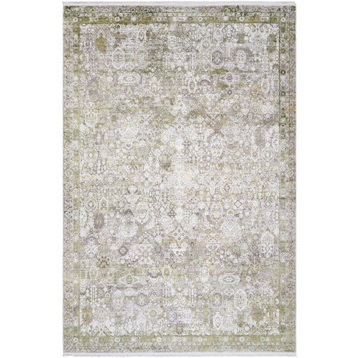 Surya Rugs Solar Collection Olive, Off-White, Taupe & Gray Area
