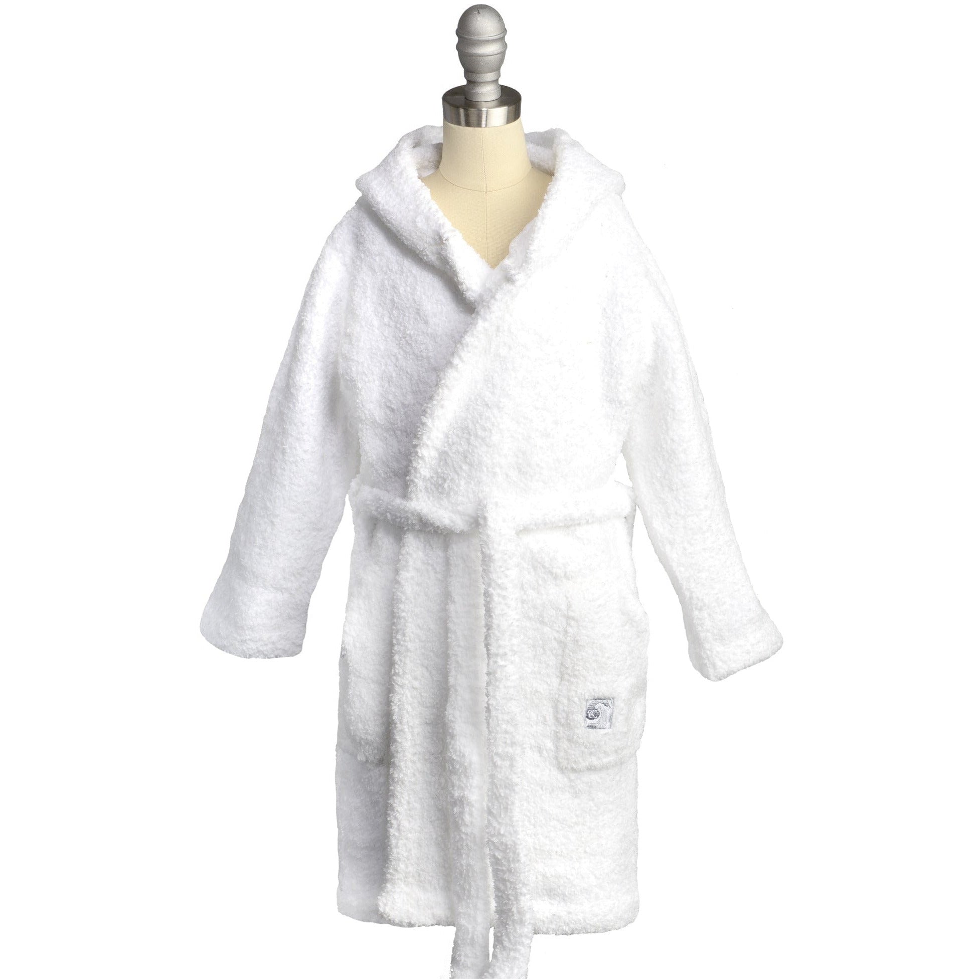 chinese dress ladies Kashwere Ultra Plush Little One’s Hooded Robe Available in White 2/4 Yr / White