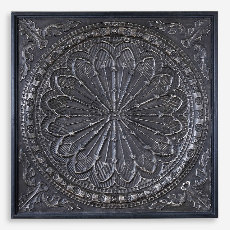 Uttermost Ottavio Embossed Iron Metal Wall Decor