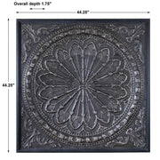 Uttermost Ottavio Embossed Iron Metal Wall Decor