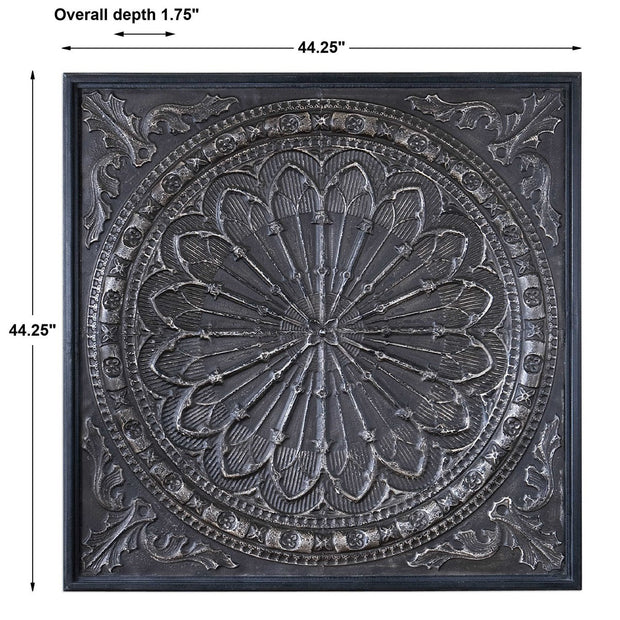 Uttermost Ottavio Embossed Iron Metal Wall Decor