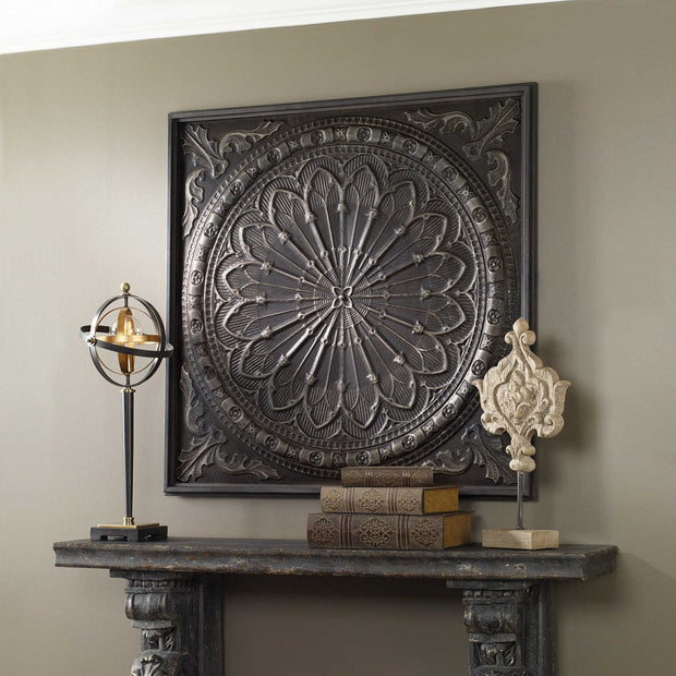 Uttermost Ottavio Embossed Iron Metal Wall Decor