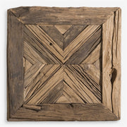 Uttermost Rennick Rustic Pine Wood Wall Square