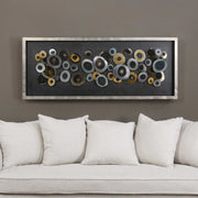 Uttermost Discs Modern Abstract Shadow Box Frame