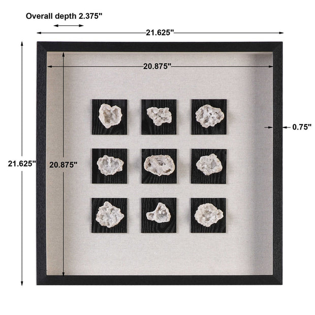 Uttermost Geode Shadow Box Frame