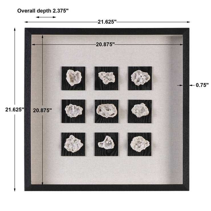 Uttermost Geode Shadow Box Frame