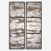 Uttermost Rahila Antiqued Mirrored Set of 2 Wall Panels