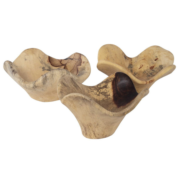 Uttermost Tamarine Set of 3 Wood Wall Decor