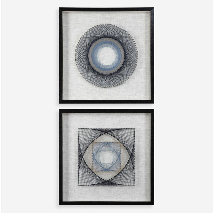 Uttermost String Duet Set of 2 Shadow Box Frames