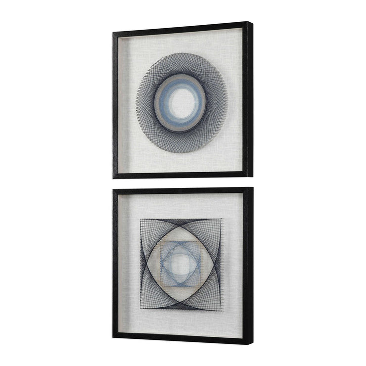 Uttermost String Duet Set of 2 Shadow Box Frames