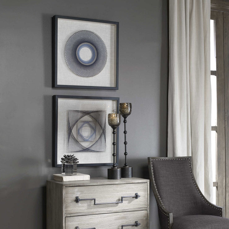 Uttermost String Duet Set of 2 Shadow Box Frames
