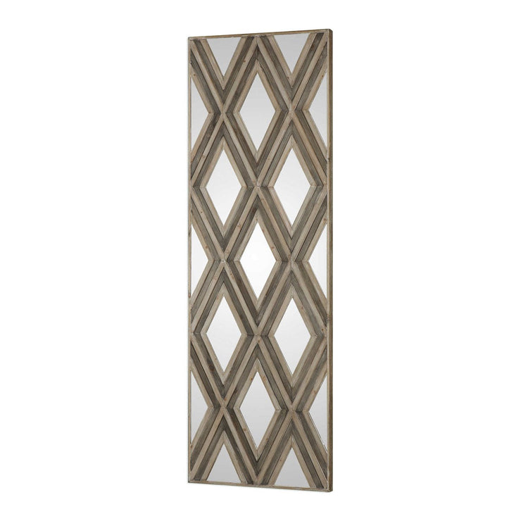 Uttermost Tahira Mirrored Wood Wall Decor Panel