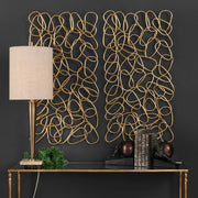 Uttermost In The Loop Set of 2 Metal Wall Panels