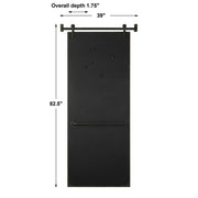 Uttermost Austin Farmhouse Barn Door Chalkboard