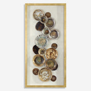 Uttermost Myla Metallic Gold Leaf Shadow Box Frame