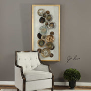 Uttermost Myla Metallic Gold Leaf Shadow Box Frame