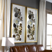 Uttermost Myla Metallic Gold Leaf Shadow Box Frame