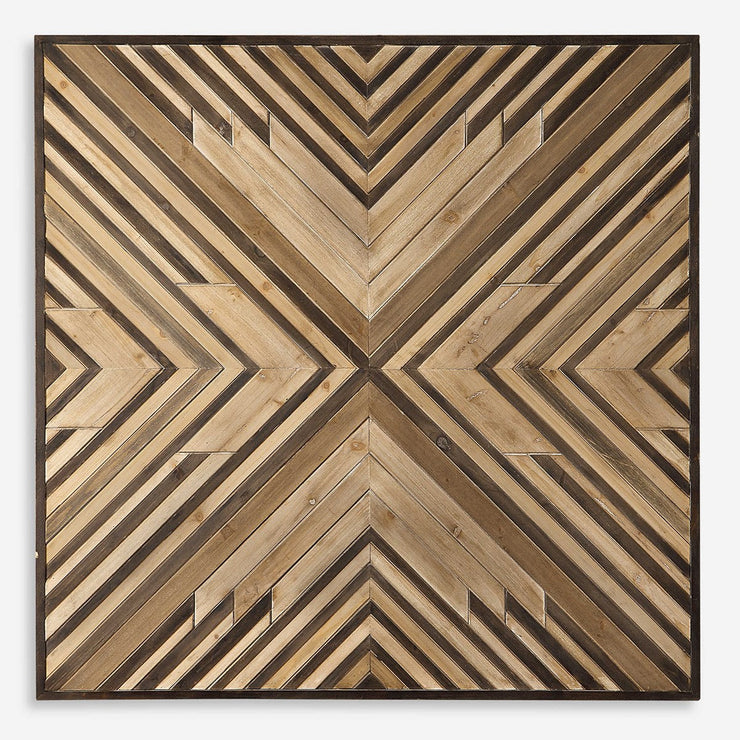 Uttermost Floyd Rustic Fir Wood Wall Decor