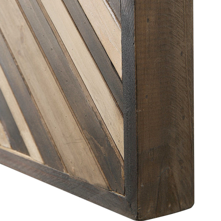 Uttermost Floyd Rustic Fir Wood Wall Decor