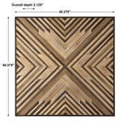 Uttermost Floyd Rustic Fir Wood Wall Decor