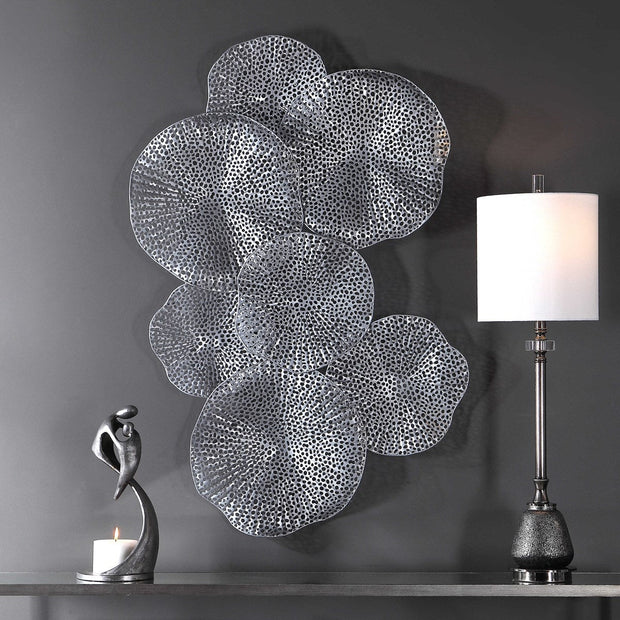 Uttermost Ripley Pewter Metal Wall Decor