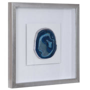 Uttermost Kalia Blue Agate Stone Shadow Box Frame