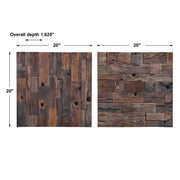 Uttermost Astern Set of 2 Reclaimed Wood Wall Decor