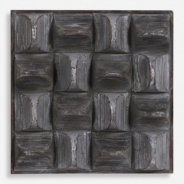 Uttermost Pickford Aged Gray Wood Wall Decor