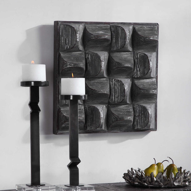 Uttermost Pickford Aged Gray Wood Wall Decor