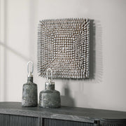 Uttermost Portside Gray Beech Wood Wall Panel