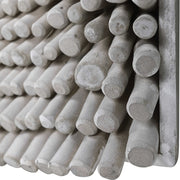 Uttermost Portside Gray Beech Wood Wall Panel