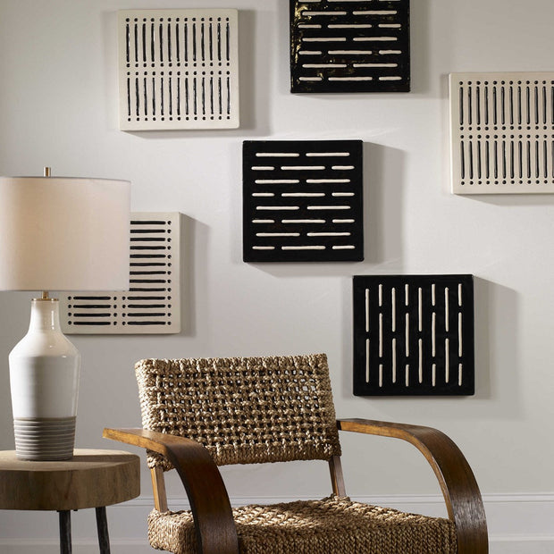 Uttermost Domino Effect Set of 2 Wall Decor