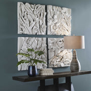 Uttermost Rio Whitewashed Teak Wood Wall Decor