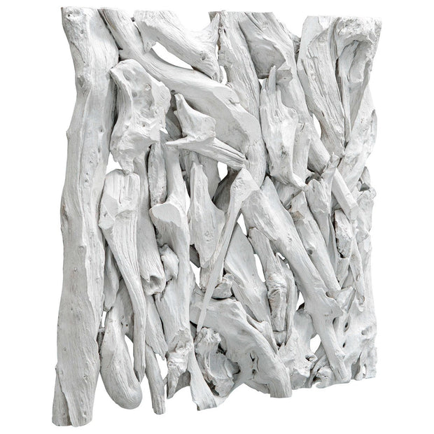 Uttermost Rio Whitewashed Teak Wood Wall Decor